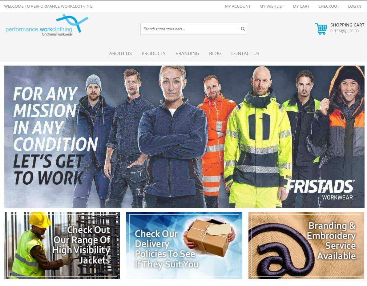 magento ecommerce website design